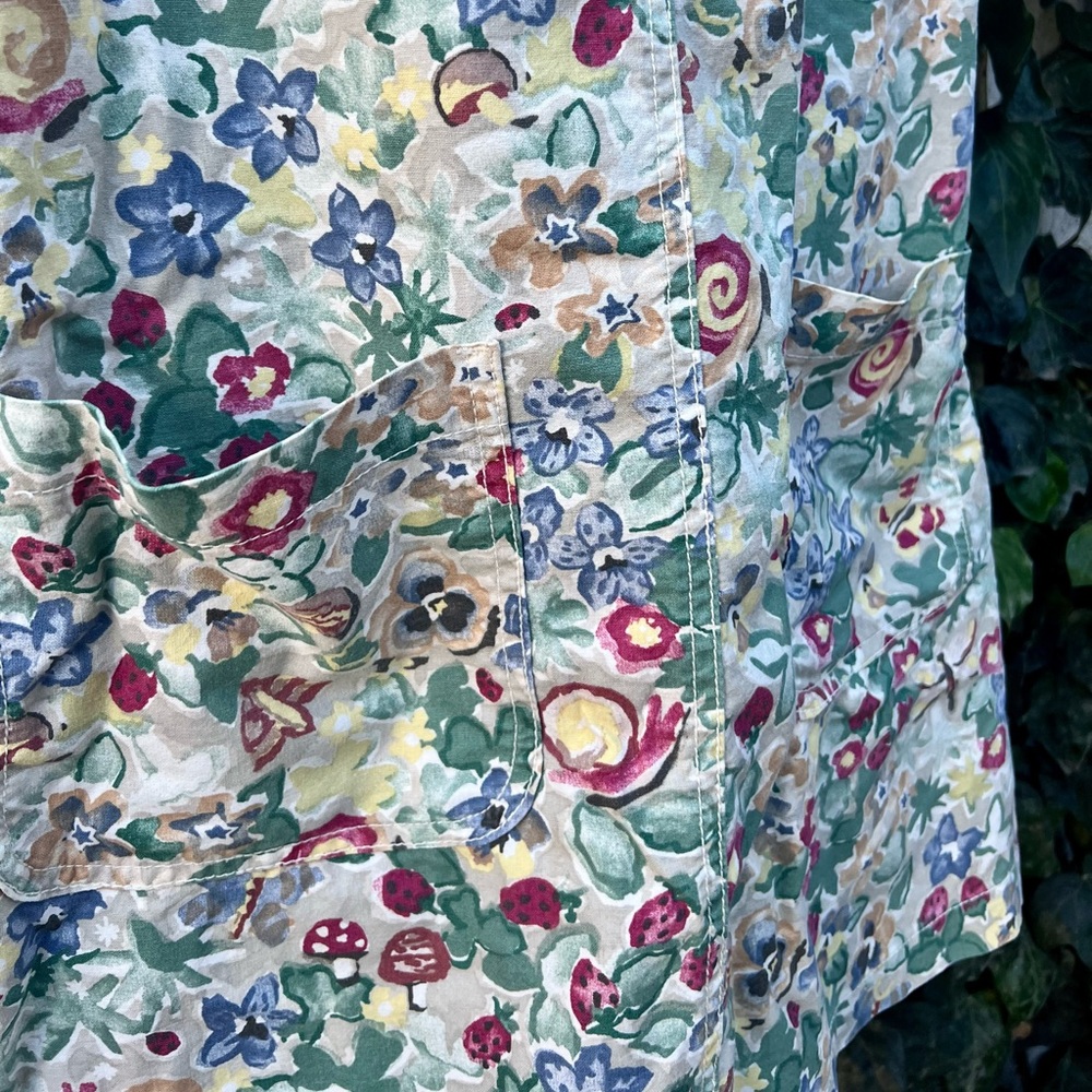 Match Made in USA Vintage Overall Dress with Pockets - Picture 3 of 3